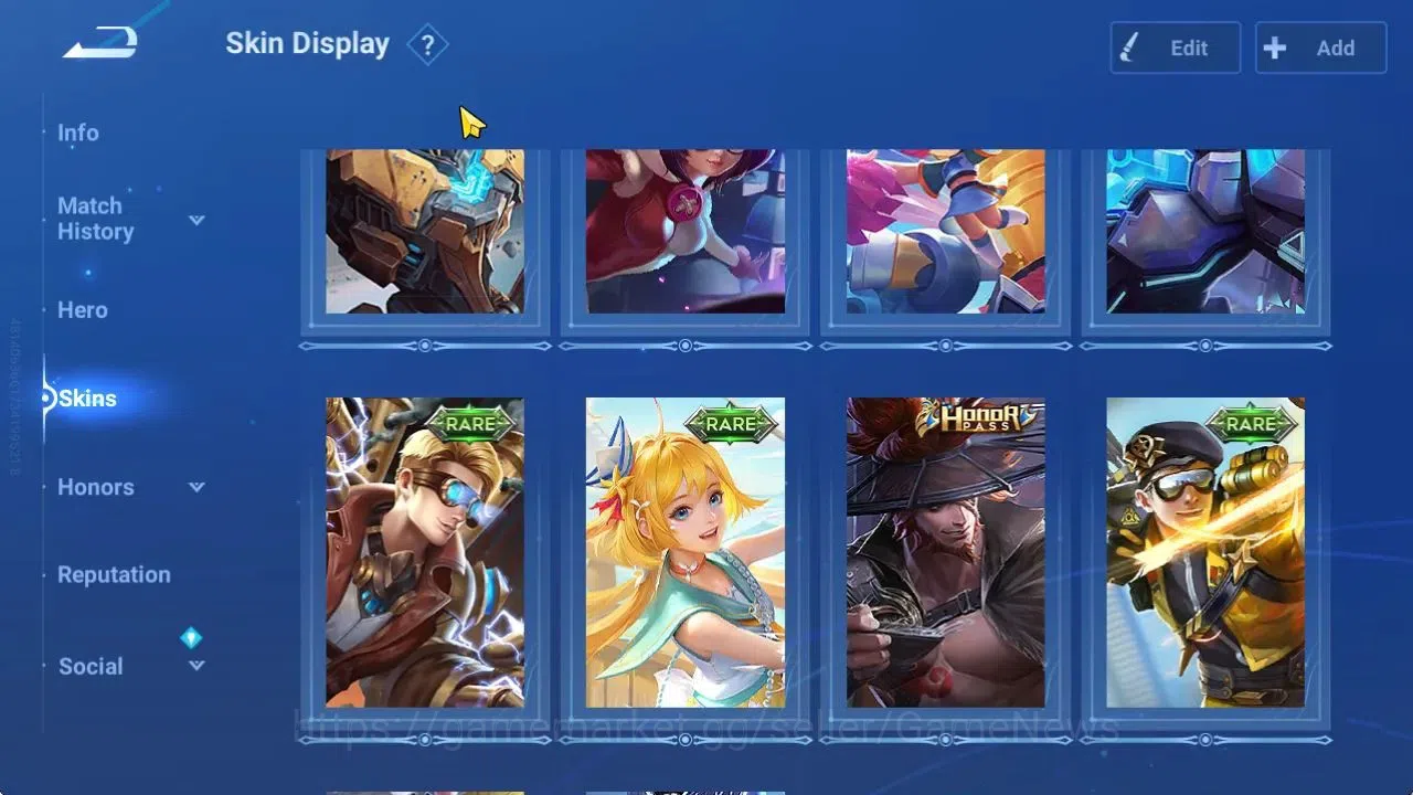 Honor of Kings Accounts Hero111 Skin75|Luban(Blessed),Angela (Legend),Hou  image 5