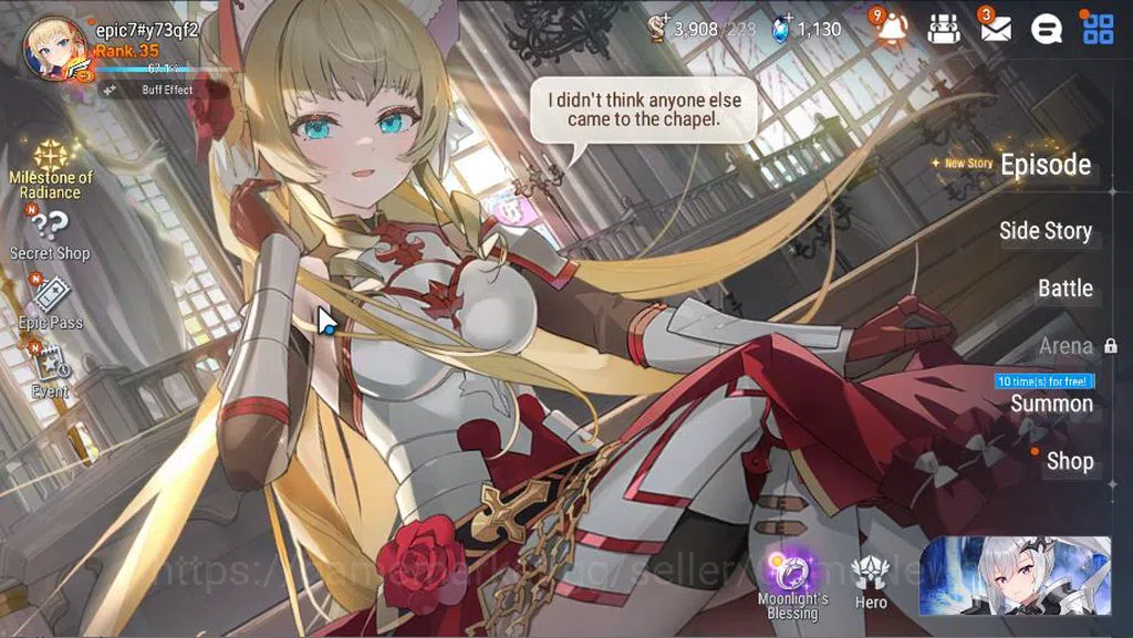 Epic Seven Accounts GLOBAL Unverif|New Era|4 ML(CLilias, TE Kayron, HL image 1