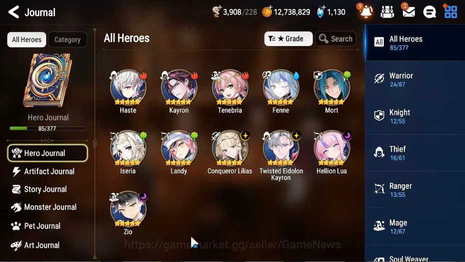 Epic Seven Accounts GLOBAL Unverif|New Era|4 ML(CLilias, TE Kayron, HL image 16