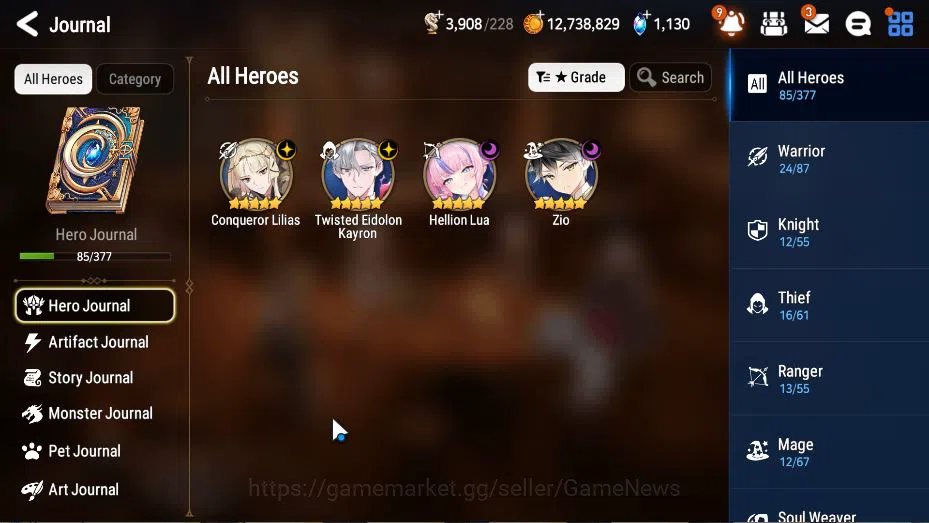 Epic Seven Accounts GLOBAL Unverif|New Era|4 ML(CLilias, TE Kayron, HL image 17