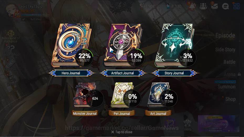 Epic Seven Accounts GLOBAL Unverif|New Era|4 ML(CLilias, TE Kayron, HL image 18