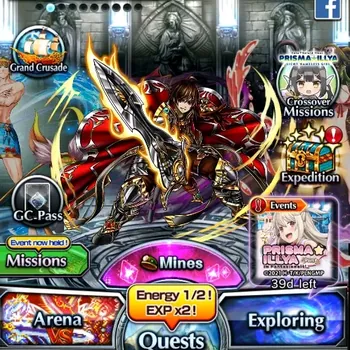 Grand Summoners Accounts End-Game Global|Rank 74|9 Ascend+2 TW|(Shadow,Beta)+TW,2x M Armored Rosetta,S Luvia