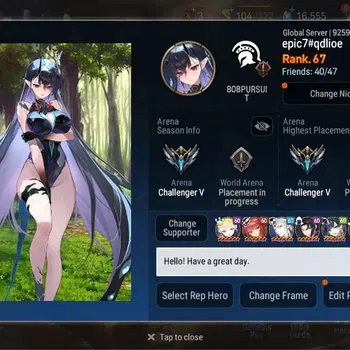 Epic Seven Accounts High-End Global Unverif |12 ML (SN Yulha,TR Elvira,NM Luna,LOT Scales,Zio,F Lidica Etc)|PoH ON|SS
