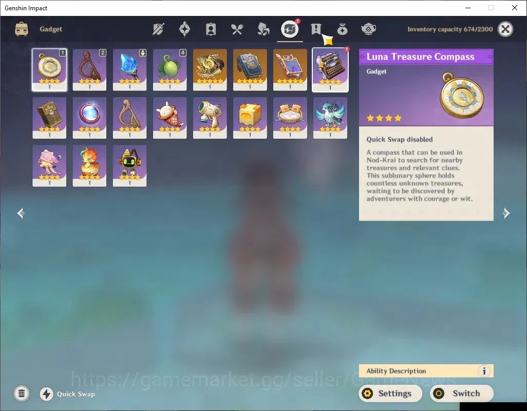 Genshin Impact Accounts ASIA|AR 55|7 Limited+2(*5Wep)|Skirk,HutaoC1,Citlal image 10