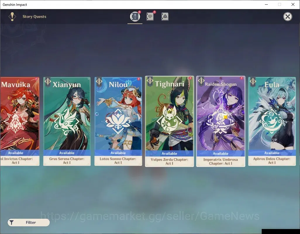 Genshin Impact Accounts ASIA|AR 55|7 Limited+2(*5Wep)|Skirk,HutaoC1,Citlal image 18