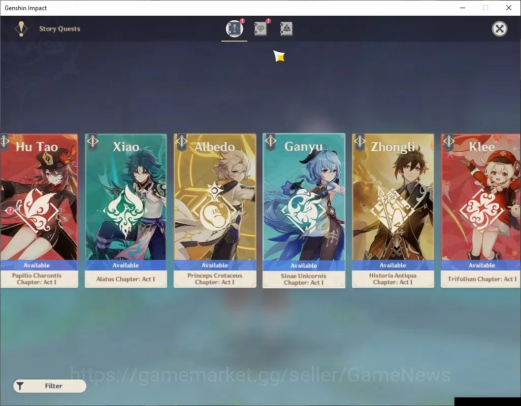 Genshin Impact Accounts ASIA|AR 55|7 Limited+2(*5Wep)|Skirk,HutaoC1,Citlal image 19