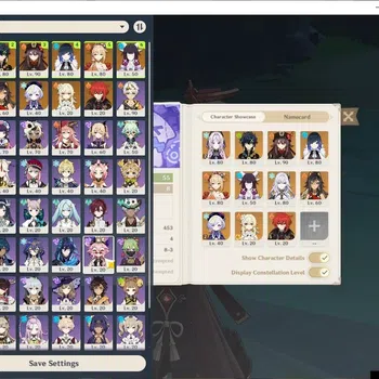 Genshin Impact Mid Game ASIA|AR 55|7 Limited+2(*5Wep)|Skirk,HutaoC1,Citlal image 1