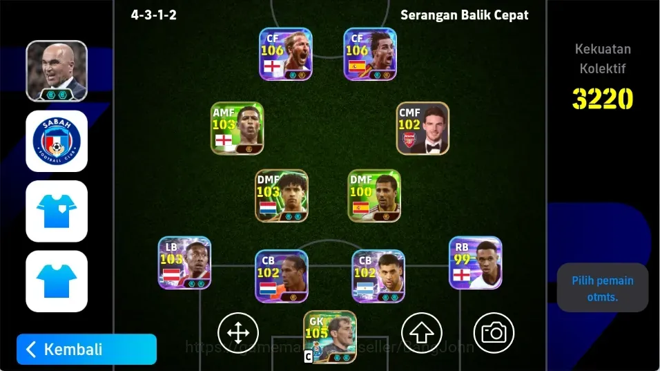 eFootball Accounts Legends & Iconic Players Android|PW 3220|EPIC IkerCasillas Scholes Rijkraad Suarez Shevchenko 1