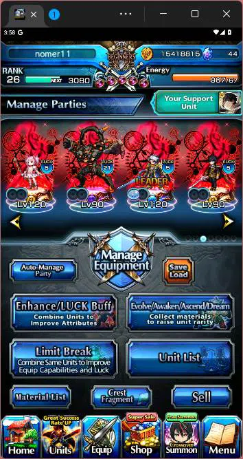 Grand Summoners Accounts Others GLOBAL|7 Ascend|Paladin Roy,Madoka Kaname TW,Islid,Summer Sakura,etc|Take mail|check 4
