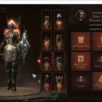 Diablo Immortal Accounts Others EU - Talva Silvertongue | 60(1068) Necromancer-Singer | CR 49841 | Inverno VI | Stromlost