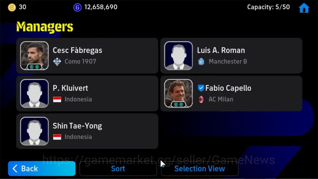 eFootball Accounts Android|Epic Oliver Kahn Captain Tsubasa,Fabio Can image 3