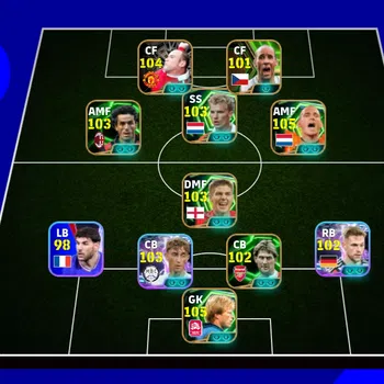 eFootball Accounts Legends & Iconic Players EFOOTBALL 2027 | BLITZ W SNEIJDER,J KOLLER,DONADONI,D BERGKAMP,W ROONEY,TONY