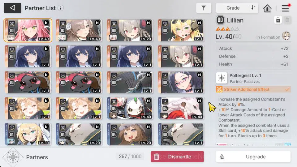 Chaos Zero Nightmare Accounts GLOBAL Lv38|4 SSR[HeidemarieM1,VeronicaM1,Rita,Har image 14