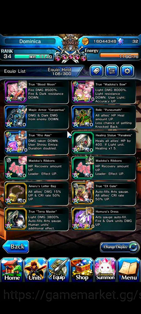 Grand Summoners Accounts Global|Rank 34|9 Ascend|EmiyaTW,KanameTW,Summer Mi image 15