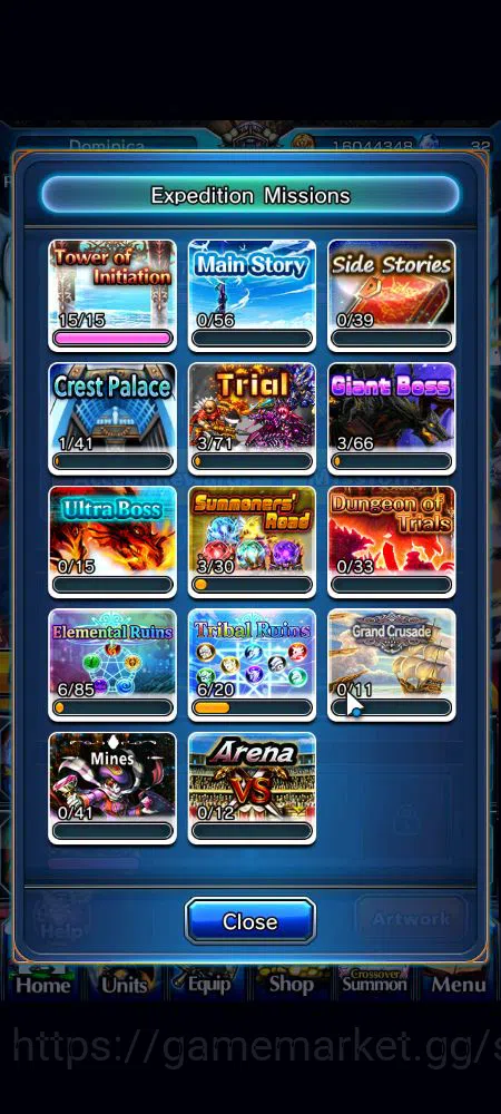Grand Summoners Accounts Global|Rank 34|9 Ascend|EmiyaTW,KanameTW,Summer Mi image 16