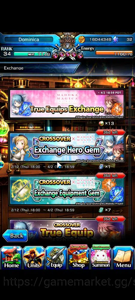 Grand Summoners Accounts Global|Rank 34|9 Ascend|EmiyaTW,KanameTW,Summer Mi image 17