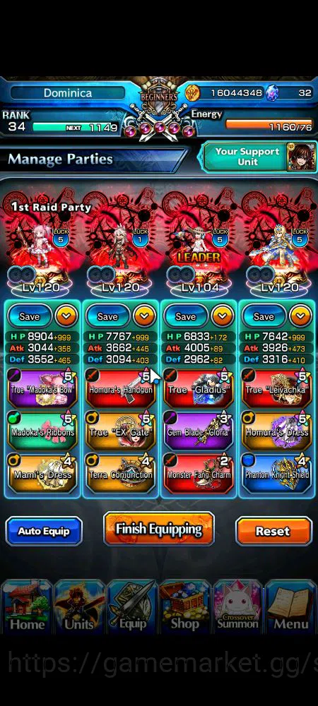 Grand Summoners Accounts Global|Rank 34|9 Ascend|EmiyaTW,KanameTW,Summer Mi image 2