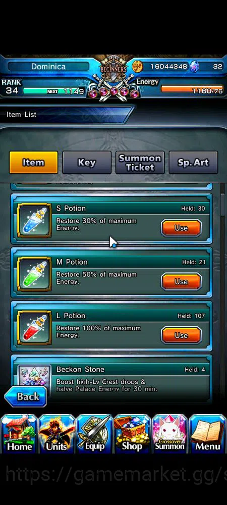 Grand Summoners Accounts Global|Rank 34|9 Ascend|EmiyaTW,KanameTW,Summer Mi image 6