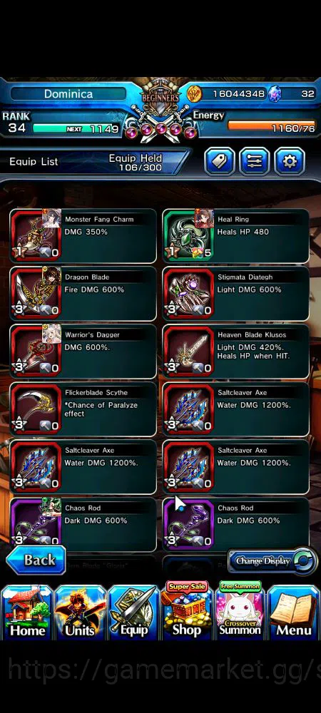 Grand Summoners Accounts Global|Rank 34|9 Ascend|EmiyaTW,KanameTW,Summer Mi image 7