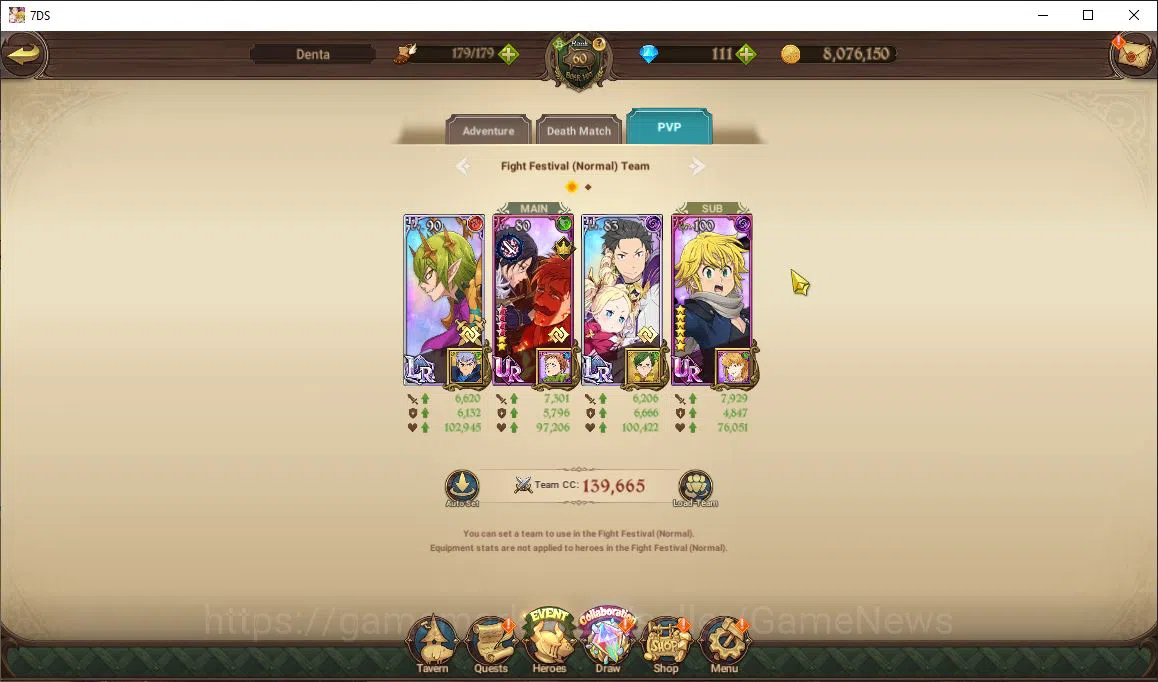 The Seven Deadly Sins: Grand Cross Accounts Global |1M CC|Chapter 4+111 Dm|2 LR+3 UR+Collab Re image 10