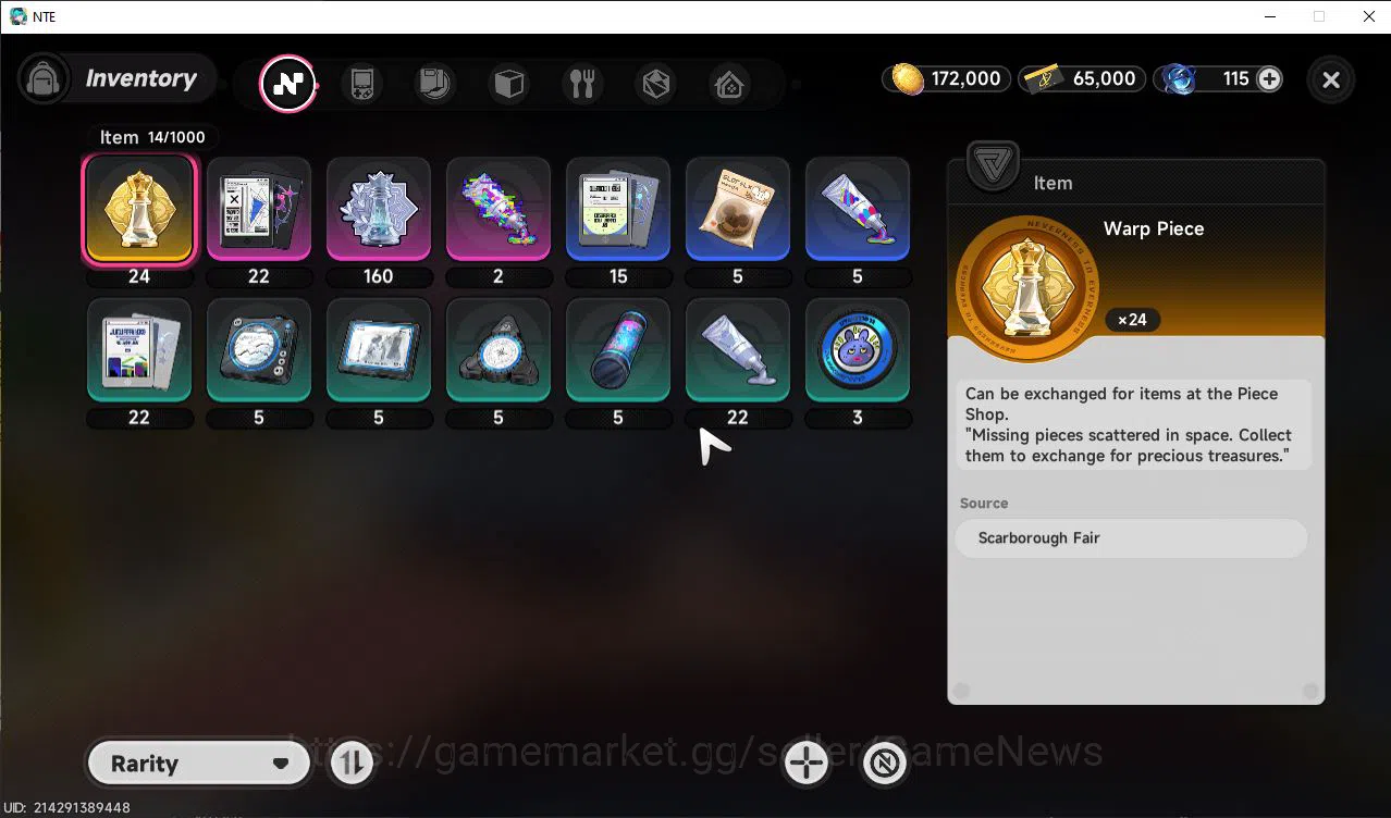 Neverness to Everness Accounts GLOBAL SEA |HL 3| 2 SSR Limited [Nanally,Fadia] |  image 6