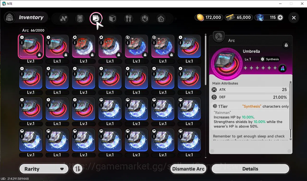 Neverness to Everness Accounts GLOBAL SEA |HL 3| 2 SSR Limited [Nanally,Fadia] |  image 7