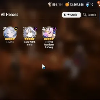 Epic Seven Accounts Starter GLOBAL UnVerif|New Era|3 ML (Lisette,BW Iseria,EW Ldwig)+Estelle,TA Coli,Landy,Etc|4,8K