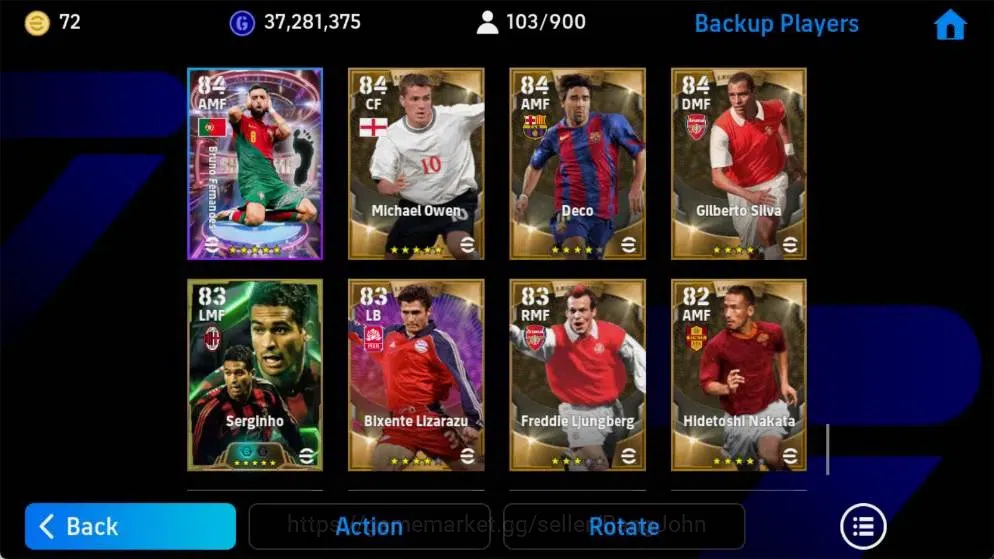 eFootball Accounts Mobile|PW 3213|Epic Pelé,Koeman,Kahn,Drogba,Batist image 14