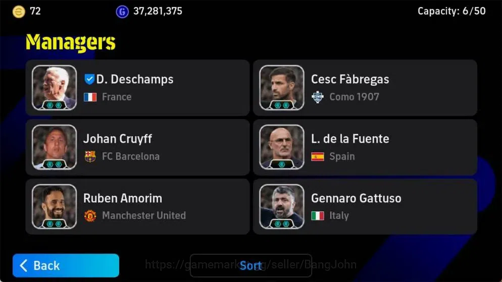 eFootball Accounts Mobile|PW 3213|Epic Pelé,Koeman,Kahn,Drogba,Batist image 2