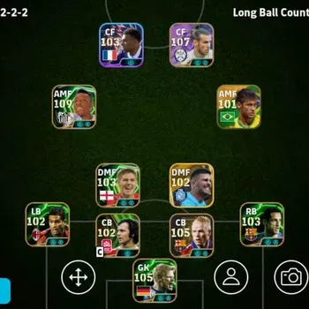 eFootball Legends & Iconic Players Mobile|PW 3213|Epic Pelé,Koeman,Kahn,Drogba,Batist image 1