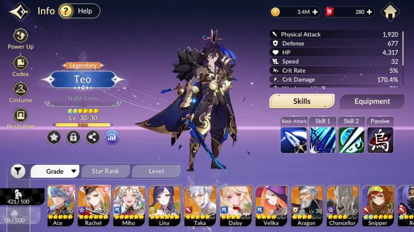 Seven Knights Re:Birth Accounts [Re:BIRTH] GLOBAL|10 Legendary|3 SPEC|TeoTc2,Ace,R image 5