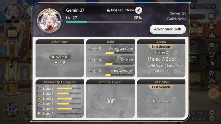 Seven Knights Re:Birth Accounts [Re:BIRTH] GLOBAL|10 Legendary|3 SPEC|TeoTc2,Ace,R image 9
