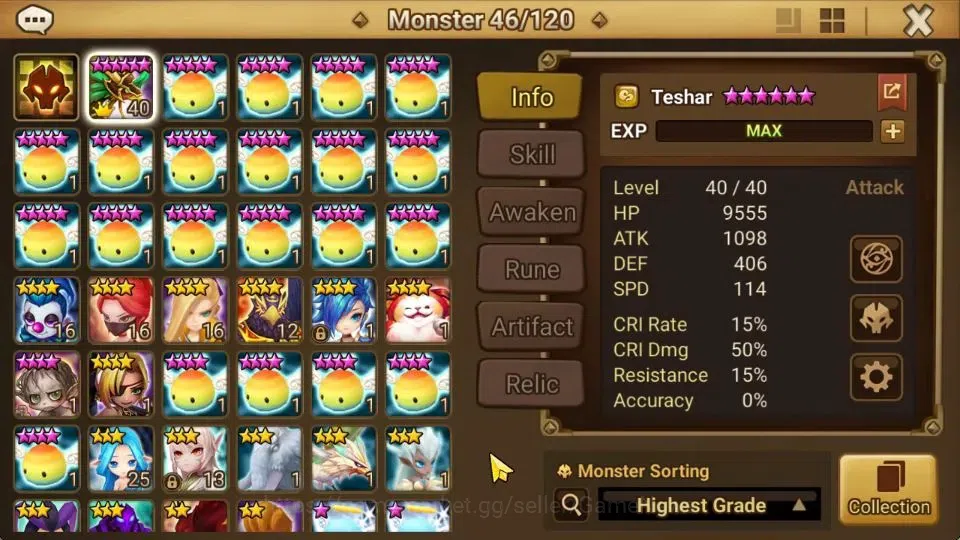 Summoners War: Sky Arena Accounts ASIA|Lv 26|Ready Gacha|112 12 YSC + 160 11 YSC + 3 image 10