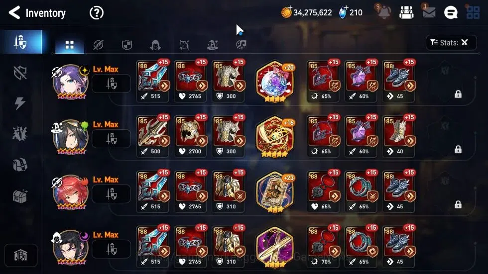Epic Seven Accounts GLOBAL Unverif|New Era|5 ML(Rhiana n Luciel,NM Lun image 13