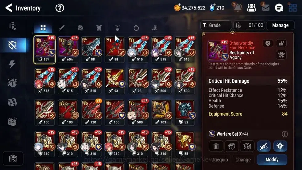 Epic Seven Accounts GLOBAL Unverif|New Era|5 ML(Rhiana n Luciel,NM Lun image 14