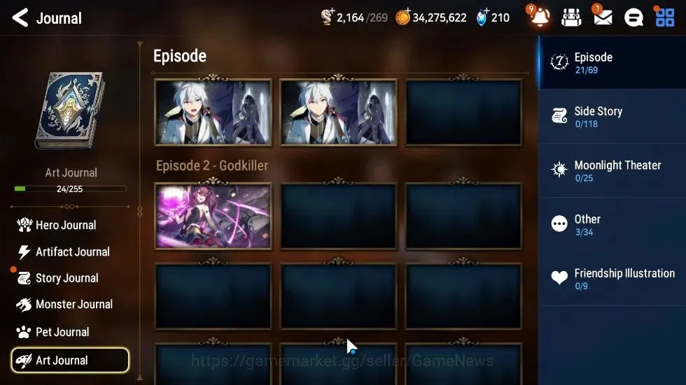 Epic Seven Accounts GLOBAL Unverif|New Era|5 ML(Rhiana n Luciel,NM Lun image 20
