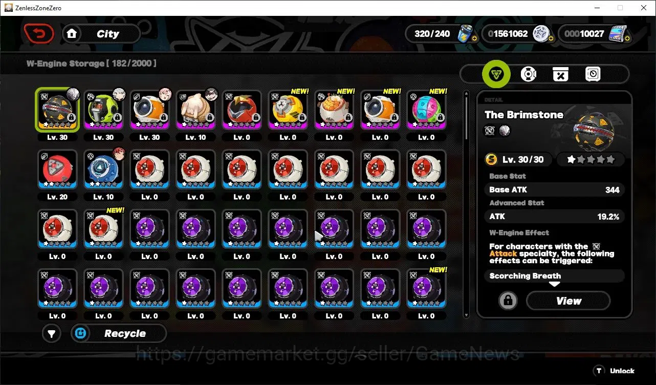 Zenless Zone Zero Accounts Starter ASIA|IK 30|S1 Ch2|10K PolyChrome|Starter 1 Limited [Pyrois]+1 Standard[Soldier11]|All 8