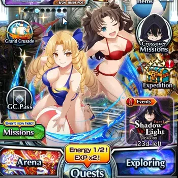 Grand Summoners Accounts End-Game Global|Rank 88|31 Ascend  14 TW|S Miyu,T Kamijo,Chloe,S Luvia&Rin,M Misaka,A