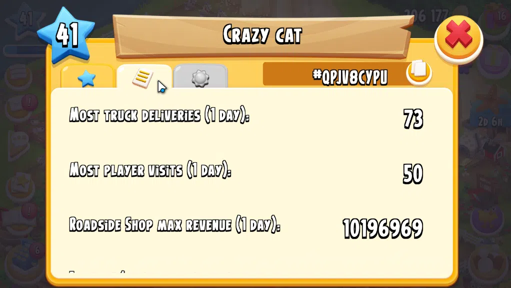 Hay Day Accounts Level 41| Barn Storage 1100 + Silo Storage 650 | 206k Coins,27 Dm |CN ON|Log Supercell ID|Take Email|Check 11