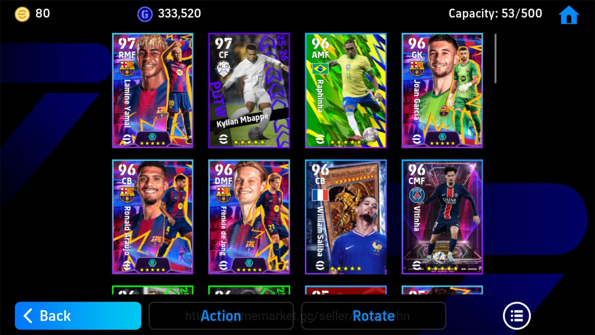 eFootball Accounts Android Power 3135 | Rooney Epic db , Omar Marmous image 3