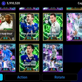 eFootball Accounts Legends & Iconic Players Mobile |PW 3206|BIGT DelPiero,Epic Koeman Cafu Puyol SamuelEto'o,Shwt Vinicius