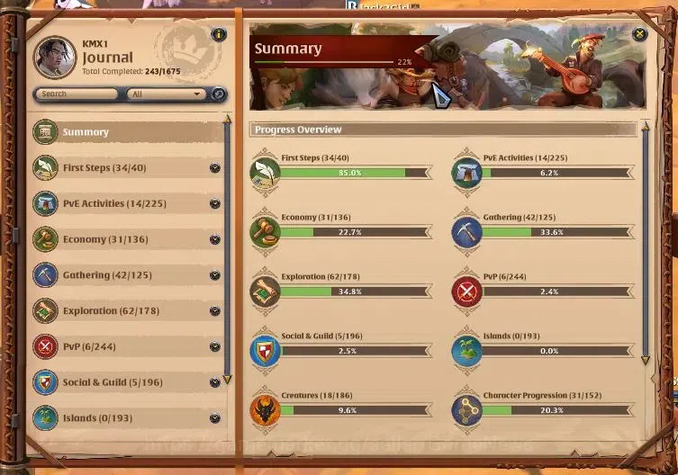 Albion Online Accounts ASIA| 2,35M Total Fame - 8,12M Silver |T8 Fiber Ga image 12