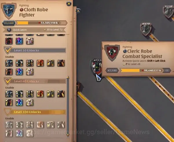 Albion Online Accounts ASIA| 2,35M Total Fame - 8,12M Silver |T8 Fiber Ga image 8