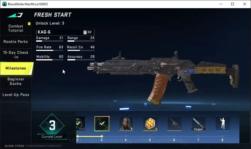 Blood Strike Accounts ASIA|Starter|Melee ULTRA Talon Knife-Sanctum|ULTRA image 12
