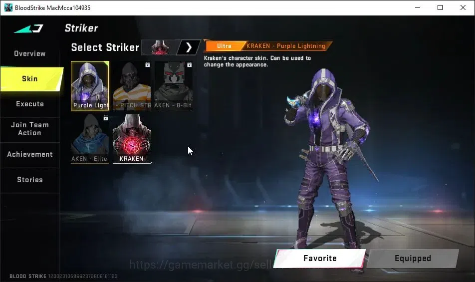 Blood Strike Accounts ASIA|Starter|Melee ULTRA Talon Knife-Sanctum|ULTRA image 3