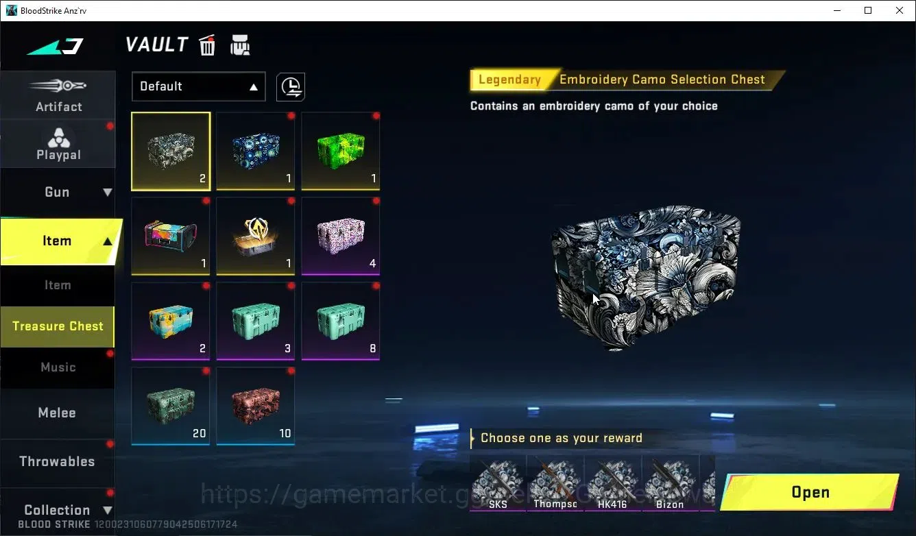 Blood Strike Accounts ASIA|MELEE TALON KNIFE-Sactum+COLLAB TOKRAV[MCX,FN image 14
