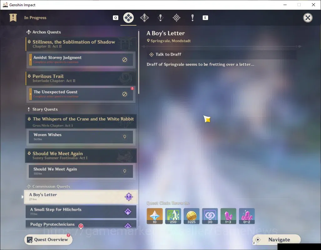 Genshin Impact Accounts Reroll ASIA|AR 39|2 Limited + 1 (*5 Weapon)|(Skirk)+Sign,Yumemizuki Mizuki|Mc Male|Take Mail|Check 16