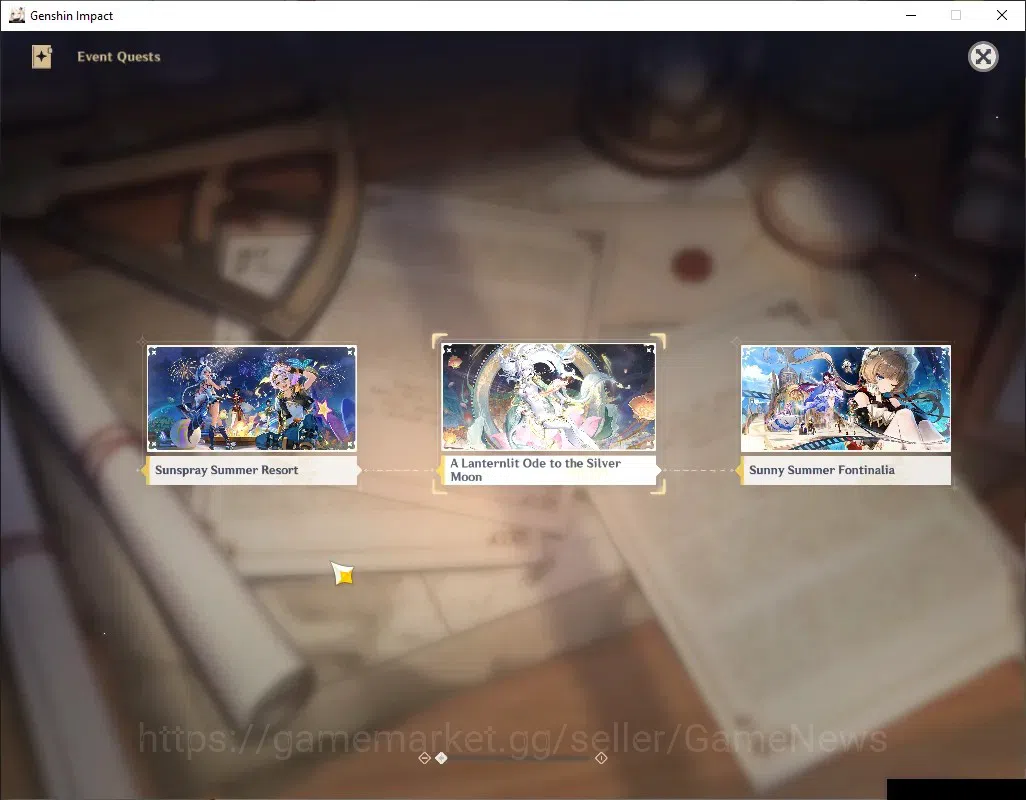 Genshin Impact Accounts Reroll ASIA|AR 39|2 Limited + 1 (*5 Weapon)|(Skirk)+Sign,Yumemizuki Mizuki|Mc Male|Take Mail|Check 18
