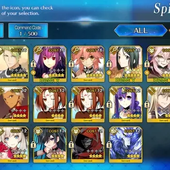 Fate-Grand Order Accounts NA Septem Lv 58|8 SSR Servant|Koyan Light,Skadi Caster,Waver,Napoleon,Achilles,Tamamo no Mae