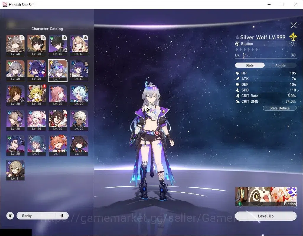 Honkai Star Rail Accounts Asia | TL 22 | 2 Golden Comp | 2 Limited | SW 999, image 4